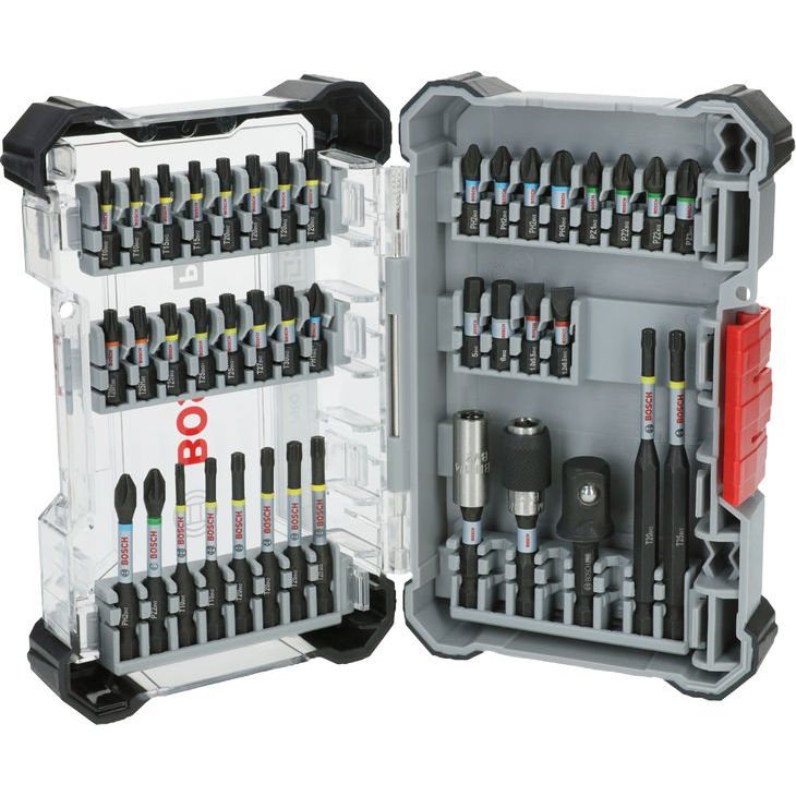 Bosch - Bit-Set PRO Impact Schrauberbit 2608521U78VE(41) Set, 41-tlg. − 3 Packung