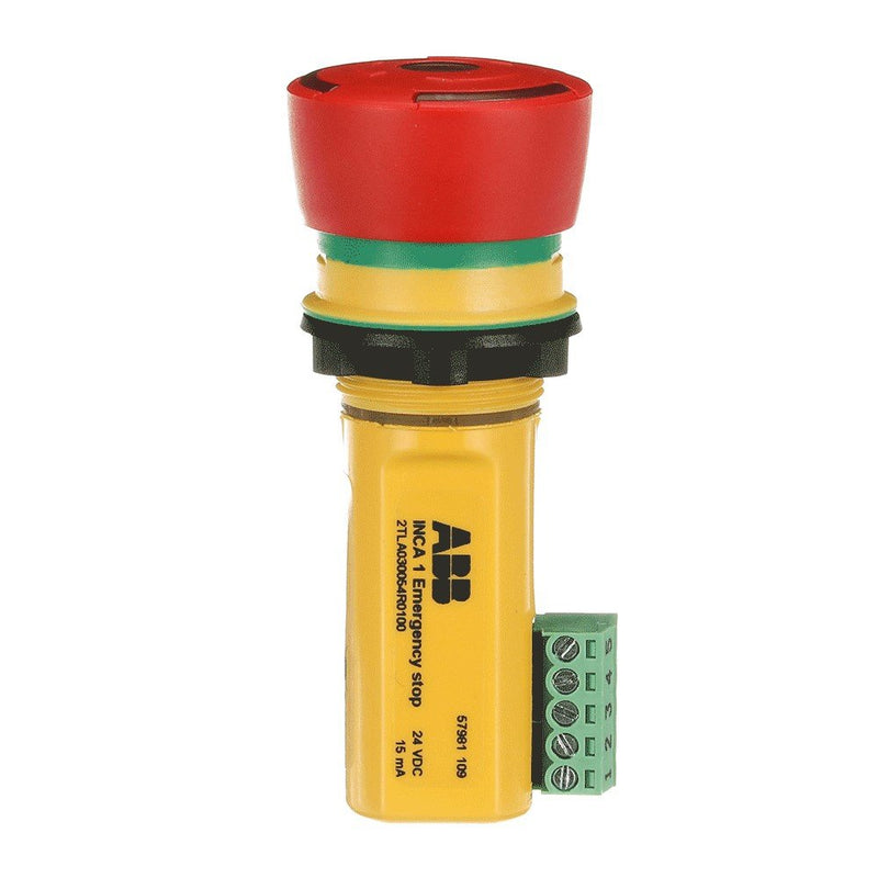 ABB Stotz S&J - NOT-AUS-Taster, Komplettgerät Not-Halt-Taster INCA 1 für Einbau