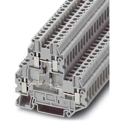 Phoenix Contact - Bauelement-Reihenklemme Bauelement-Reihenklemme UTTB 2,5-2D #3046689 − 50 Stück