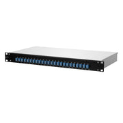 Metz Connect - Patchpanel LWL Patchfeld VIK 1502507424-B 24xLC-Duplex OS2 sw