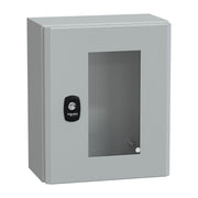 Schneider Electric - Gehäuse/Schaltschrank (leer) Wandschrank RAL 7035 NSYS3D32515T 300x250x150 Sichttür