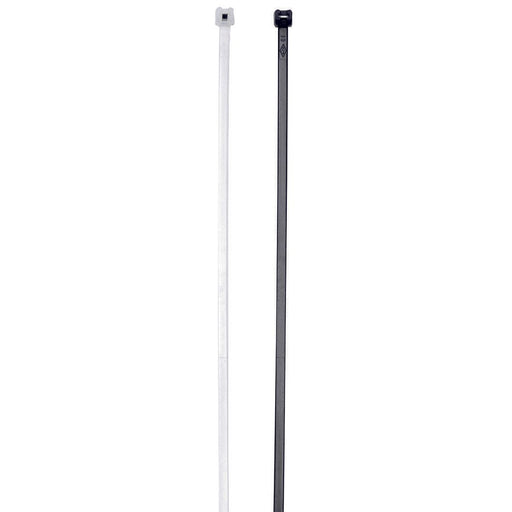 Cimco Werkzeuge - Kabelbinder m.Stahlzunge 181338 2,5x100mm,naturfa. − 100 Stück