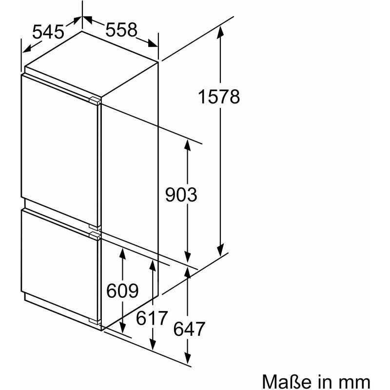 Siemens - Kühl-/Gefrierkombination EB-Kühl/Gefrierkombi KI77SXFE0 IQ500