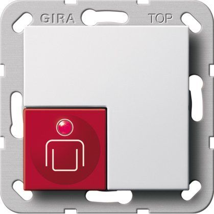Gira - Ruf-, Bedienervorrichtung Klinikinstallation Ruftaster System 55 290003 Reinweiß