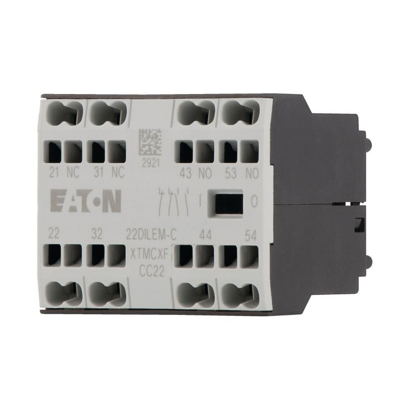 Eaton - Hilfsschalterblock Zub.Leistungsschütz 22DILEM-C mit Federzugklemme