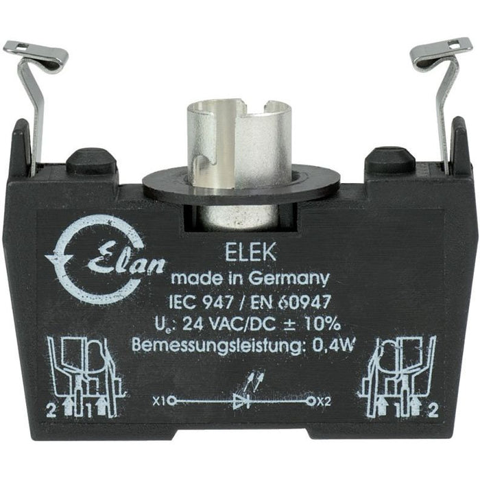 Schmersal - Lampenfassungsblock für Befehls- und Meldegeräte Leuchtelement ELEK mit Fassung  − 1 Stück
