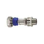 HellermannTyton - Metall-Schutzschlauch-Verschraubung Verschraubung PCS40-FMC-M40 si − 2 Stück