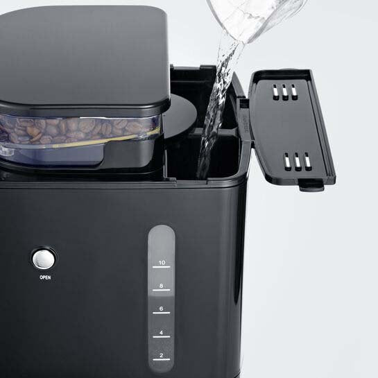 Severin - Kaffeeautomat m.Mahlwerk KA 4813 sw-eds-geb