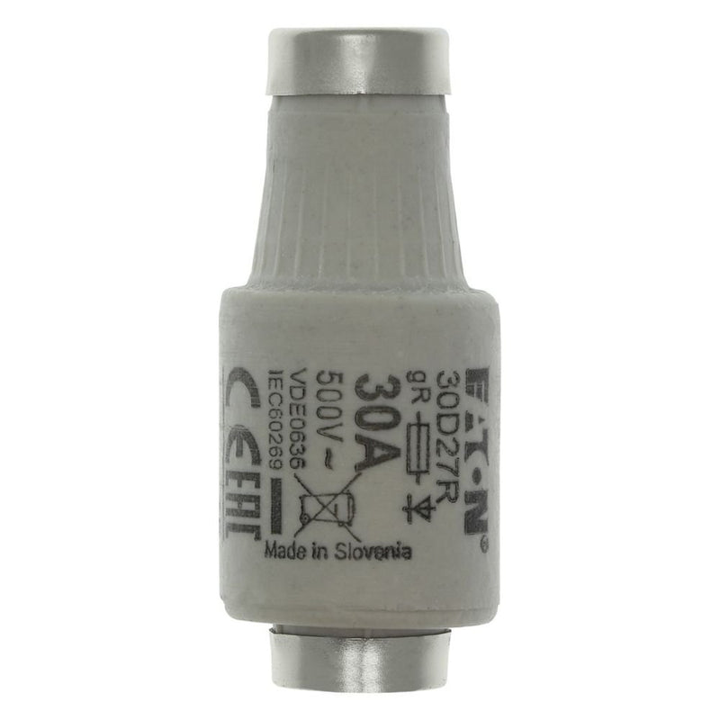 Eaton - D-Sicherungseinsatz Sicherungseinsatz Nieders. SICHERUNG-#30D27R 30A AC 500V 50kA − 5 Stück