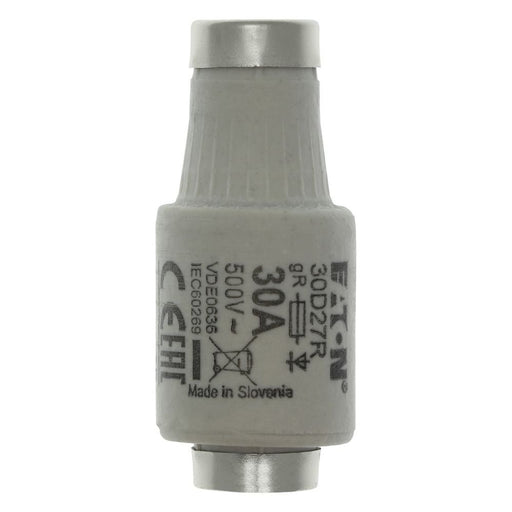 Eaton - D-Sicherungseinsatz Sicherungseinsatz Nieders. SICHERUNG-#30D27R 30A AC 500V 50kA − 5 Stück
