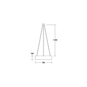 Brumberg Leuchten - Pendelleuchte 58268150 5x E27 max. 60W