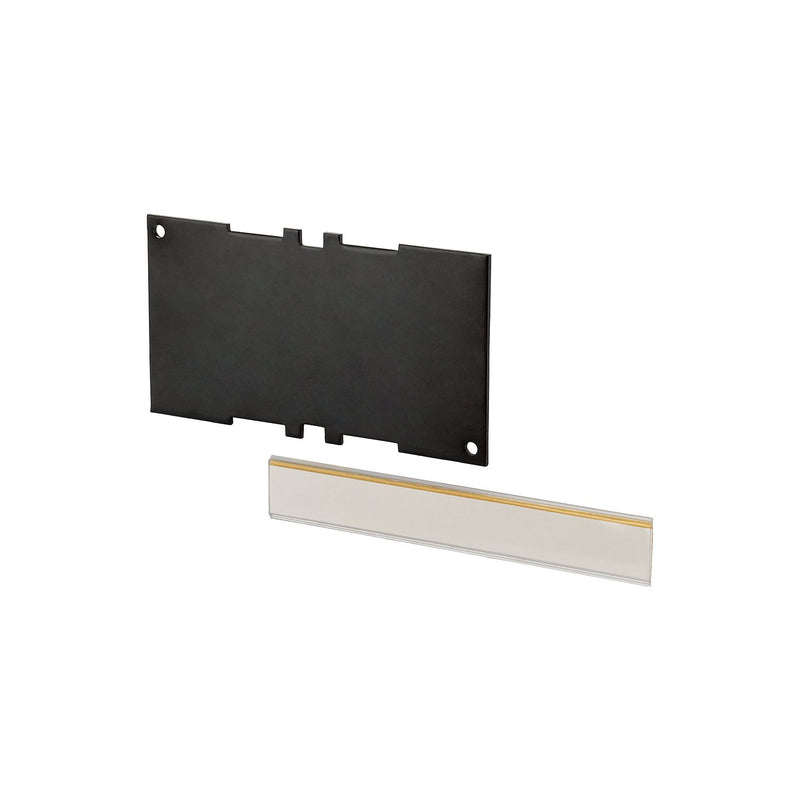 Metz Connect - Kommunikationsanschlussdose Kupfer Subway-M Adapterplatte 13093-AB-E SI blind