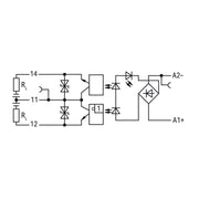 WAGO - Optokoppler Optokopplermodul 859-732 DC 24 V