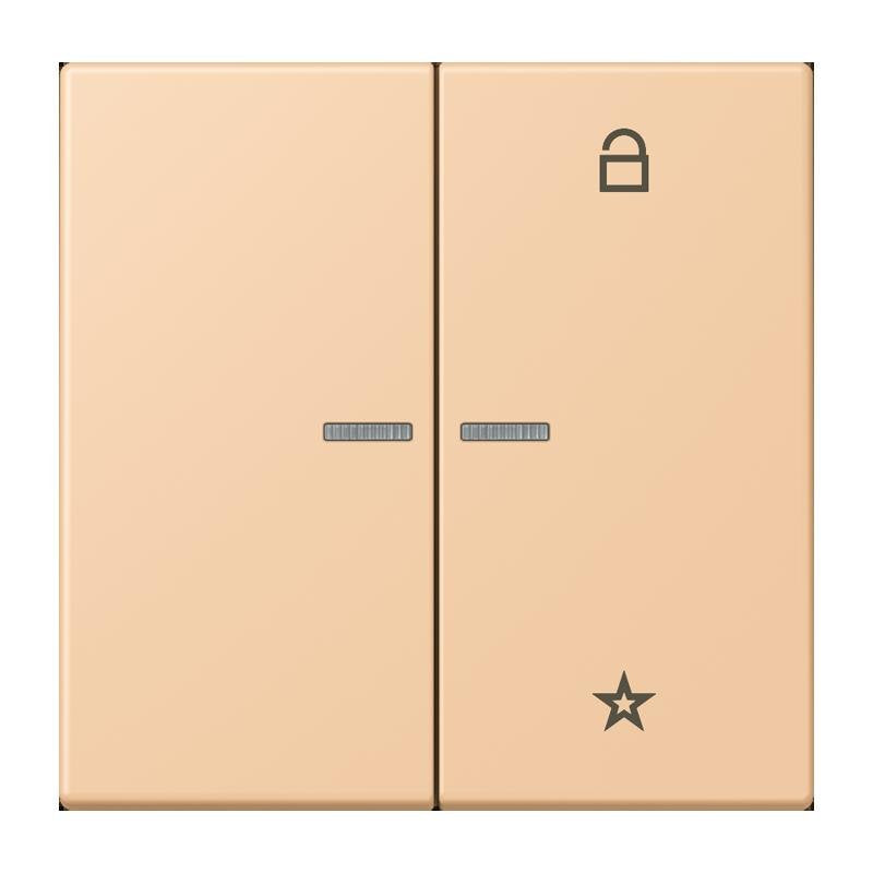 Jung - Bedienelement intelligent eNet Taster Universal 1f. FM LC 1701 237