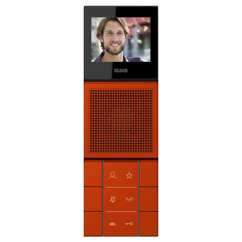 Jung - Innenstation für Türkommunikation SIB Video-Innenstation SI VI LC 627 244 LS 4320A