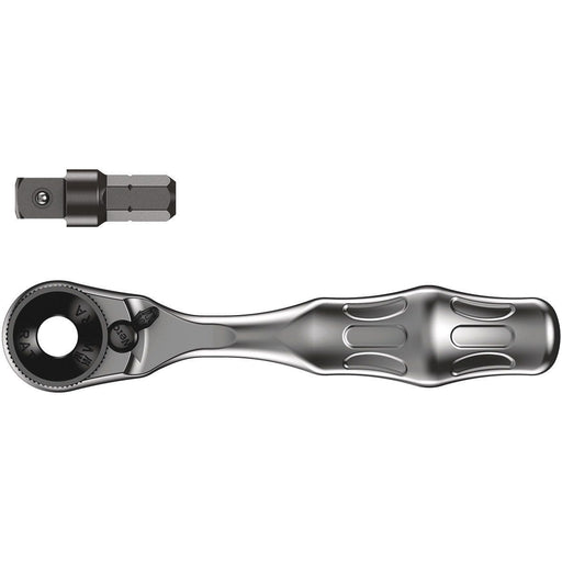 Wera - Umschaltknarre Bit-Ratsche 073230 1/4"-Antrieb, 2-tlg