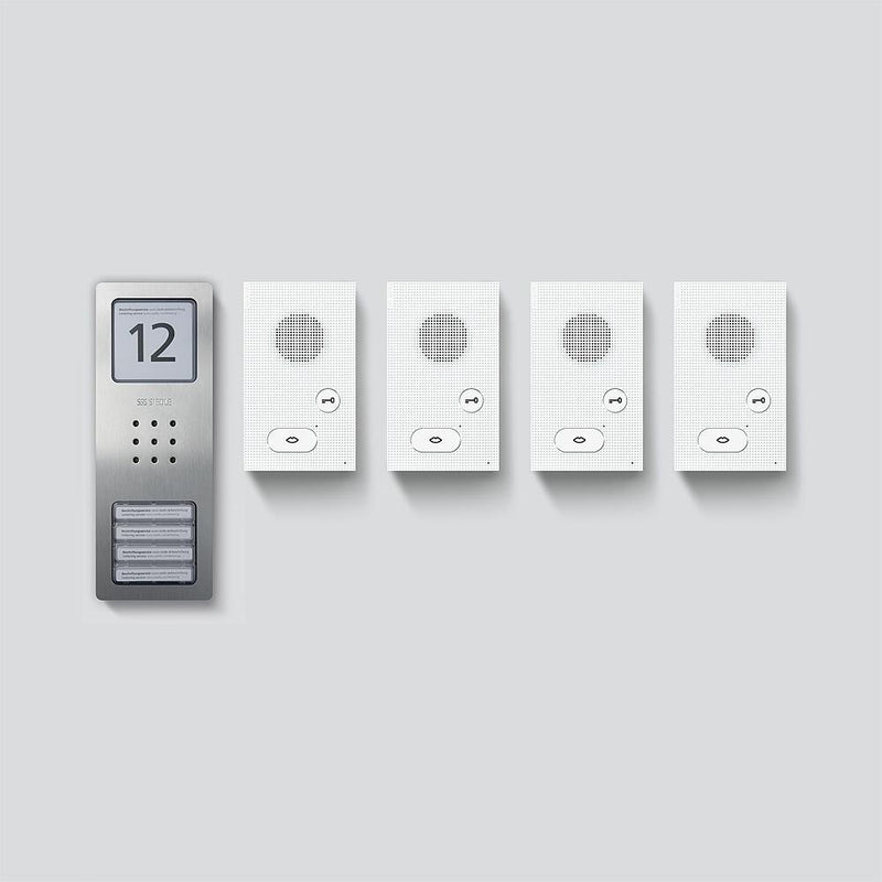 Siedle&Söhne - Türsprech-Set Audio-Set SET CAB 850-4 E/W Siedle Basic