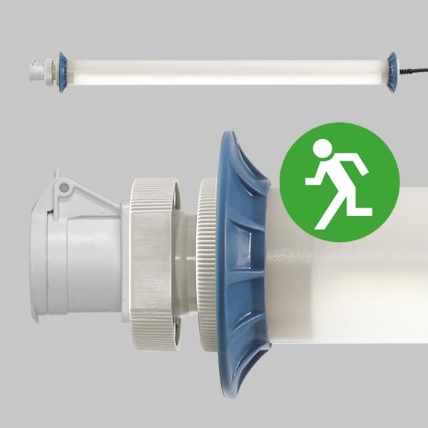 Sonlux - Baustellenleuchte LED-Schutzrohrleuchte 68A46160-0062.NL 5m Zuleitung