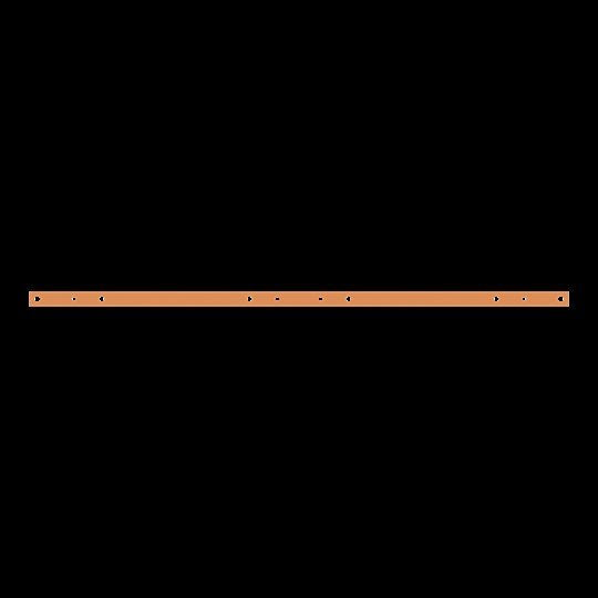 Striebel&John - Sammelschiene Kupferschiene ZXM1107 30x10mm,L:1100mm