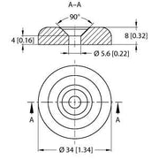 Turck - RFID-Transponder Datenträger HF TW-R34-8-M-B320