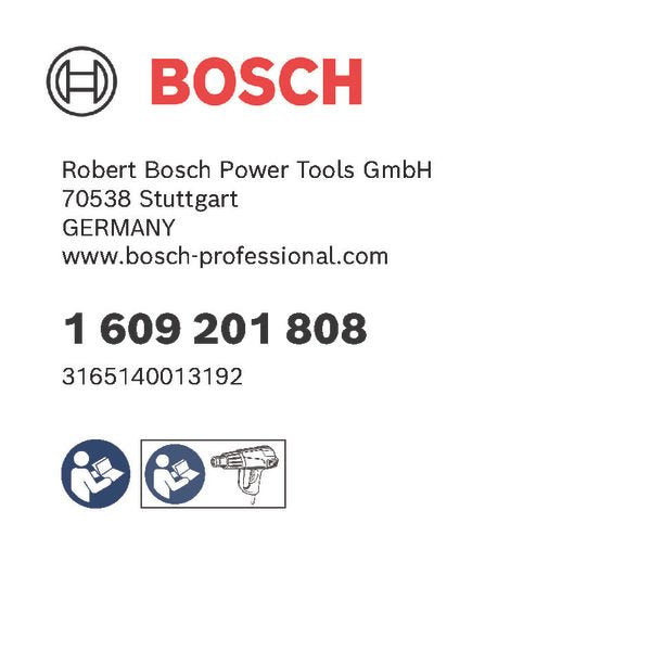 Bosch - Schweißdraht Kunststoffschweißdraht, 1609201808 225 mm 4 mm Hart-PVC