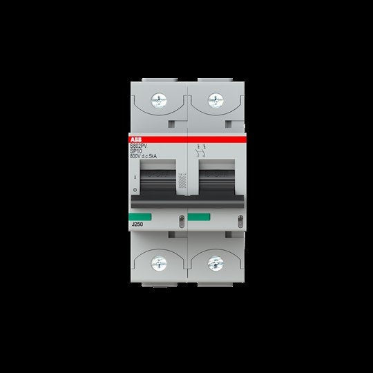 ABB Stotz S&J - Leitungsschutzschalter Strangsicherung S802PV-SP10 10A, 2-polig