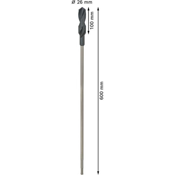 Bosch - Bohrer PRO Wood HSS 2608597417 Installationsbohrer