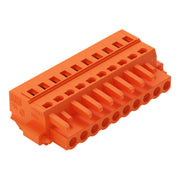 WAGO - Kabelsteckverbinder für Leiterplattensteckverbinder 1-Leiter-Federleiste 231-310/107-000 CAGECLAMP,2,5mm²,or − 25 Stück