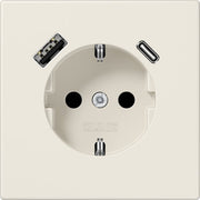 Jung - Steckdose SCHUKO Steckdose LS 1520-15 CA mit USB Typ AC