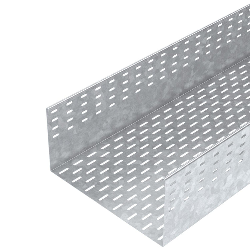 OBO Bettermann - Kabelrinne Mobilfunkrinne gelocht MFR 240 FT 200x400x3000, St, FT − 3 Meter