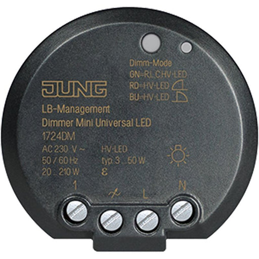 Jung - Dimmer Mini Universal 1724 DM LED Phas.an/abschnit