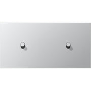 Jung - Abdeckung/Bedienelement für Installationsschalterprogramme Abdeckung mit Kipphebel AL 12-200 R 0 Zylinder, 2fach, alu