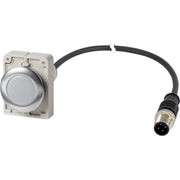 Eaton - Leuchtmelder, Komplettgerät Leuchtmelder 4polig 1m C30C-FL-W-24-P5 24V M12A-Stecker