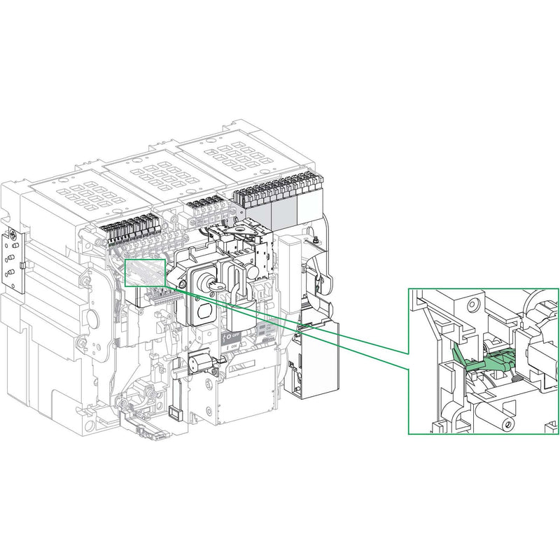 Schneider Electric - Initiator/Aktor-Reihenklemme Rückstellung ferngesteuert LV847346 auto.Rückstell. RAR