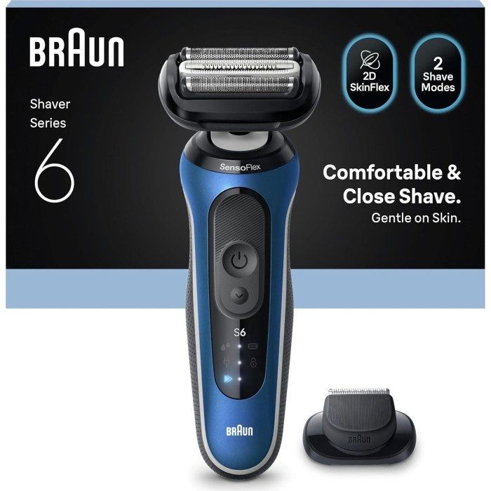 BRAUN - Elektro-Rasierer Rasierer 62-B1200s Series 6