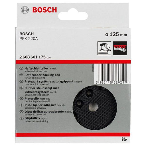 Bosch - Stützteller für Schleifwerkzeug Schleifteller mittel, 125 2608601175 mm, 8, für PEX 220 A
