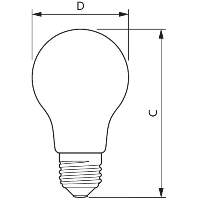 Philips Lighting - LED - Lampe/Multi - LED LED - Lampe E27 CorePro LED#36128700 matt matt