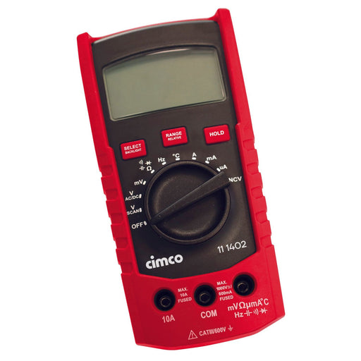 Cimco Werkzeuge - Multimeter Digitales Multimeter 11 1402 310 TRMSCAT III1000V