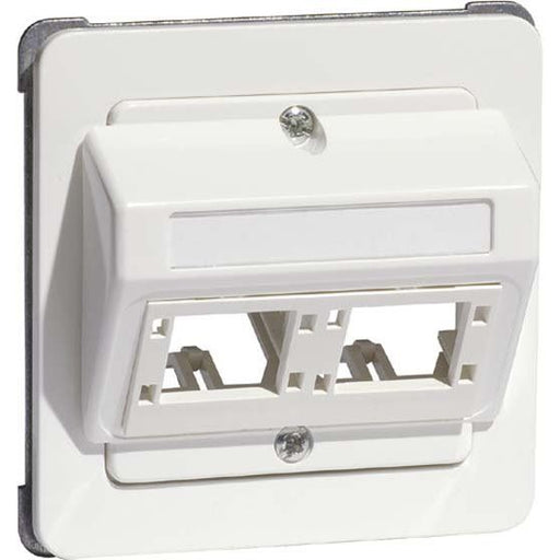 Peha - Einsatz/Abdeckung für Kommunikationstechnik Abdeckung rws D 80.610.02 RDM für 2 Module