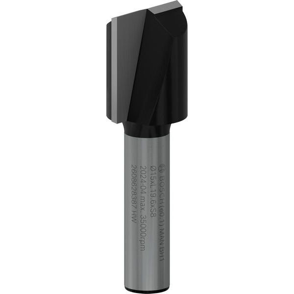 Bosch - Fräser PRO Nutfräser, 2608628387 zweischneidig 15 x L