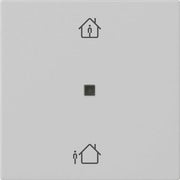 Gira - Bussystem-Tastwippe KNX RF Bedienaufsatz 1-f. 5106015 Grau