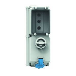 Bals Elektrotech - CEE-Steckdose abschaltbar, abgesichert (IEC 60309) Wandsteckdose abschaltbar 17032 abgesichert 16A 4p