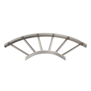OBO Bettermann - Bogen für Kabelleiter Bogen LB 90 650 R3 A2 90 Grad