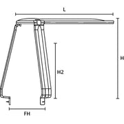 HellermannTyton - Leuchteneinbaugehäuse Abstandshalter SpotClipIIIPA66HSBK5 für Einbaustrahler − 5 Stück