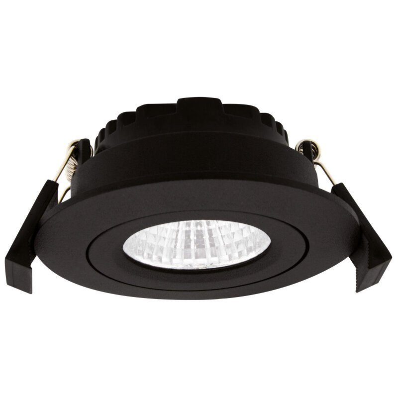 Dotlux - Downlight/Strahler/Flutlicht LED-Leuchte 5427-030038 3000K dimm. schwarz