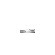 Wiha - Bit Schlitz-Standard-Bit 7010 Z 1,6x8,0x25 Form C 6,3 − 10 Stück