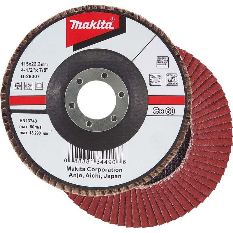 Makita - Trenn-/Schleifscheibe Fächerschleifscheibe D-28117 125mm, C120F