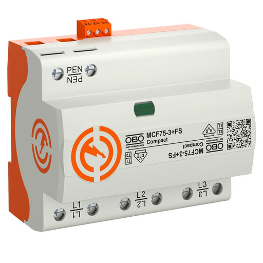 OBO Bettermann - Blitzstromableiter für Energietechnik LightningController MCF75-3+FS Compact 3pol. m.FS
