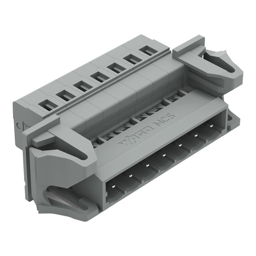 WAGO - Kabelsteckverbinder für Leiterplattensteckverbinder 1-Leiter-Stiftleiste 231-607/114-000 CAGECLAMP,2,5mm²,gr − 25 Stück