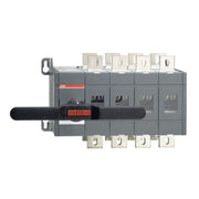 ABB Stotz S&J - Lasttrennschalter Lastumschalter OT1250E04CP 0A m. Griff u. Welle